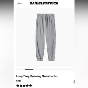Daniel Patrick Joggers! Brand new